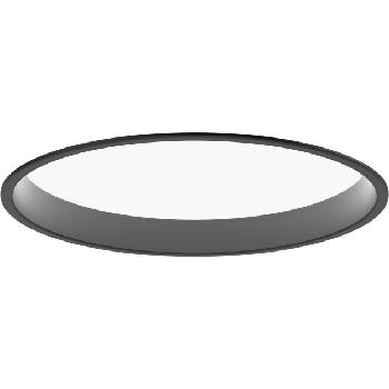 Louis Poulsen Плафон Circle Recessed LED 3000K 45, 6 см черен (5742580760)