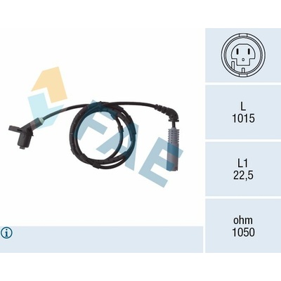 Snímač, počet otáček kol FAE 78019