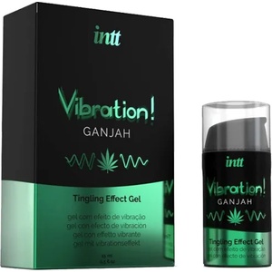 Intt Cosmetics Течен вибратор "intt ganjah" 15 мл Изтръпващо пулсиращ и загряващ ефект