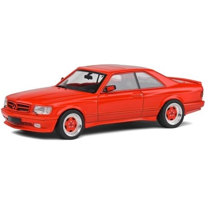 SOLIDO Mercedes-Benz 560 SEC AMG Wide Body Signal Red 1990 S4310902 1:43