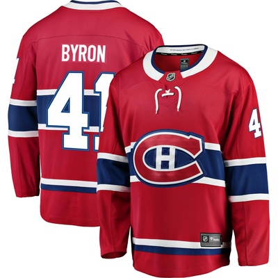 Fanatics Dres Montreal Canadiens #41 Paul Byron Breakaway Alternate Jersey