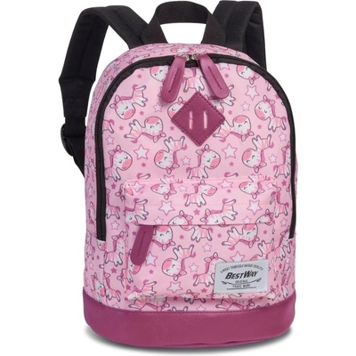 Best Way Dětský baťůžek s potisky zebra 6 l