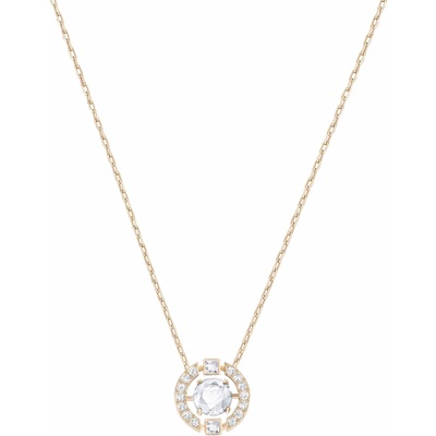 Swarovski Pozlátený náhrdelník sparkling dance 5272364