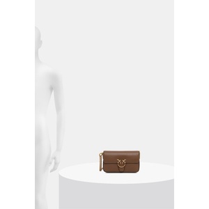 PINKO чанта crossbody дамска от кожа (107344.A2JG) - answear - 508,32 лв