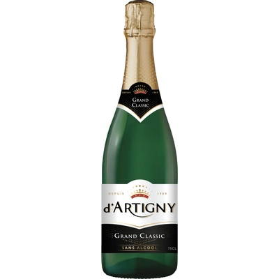 D’Artigny Grand Classic nealkoholické víno 0,75 l (čistá fľaša)