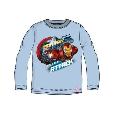 Sun city Iron Men Avengers tričko modrá