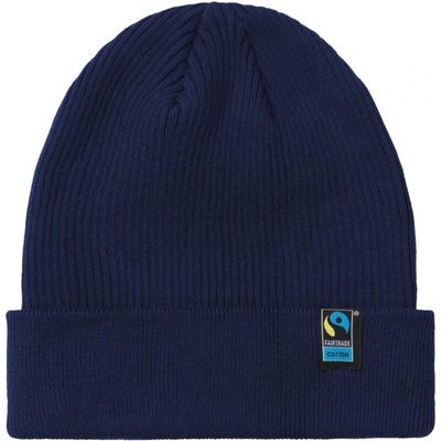 Neutral čepice O 93056 bio fairtrade pletená Navy