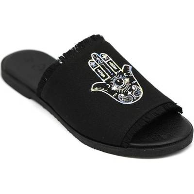 Perky Urban Sandal Black Hamsa