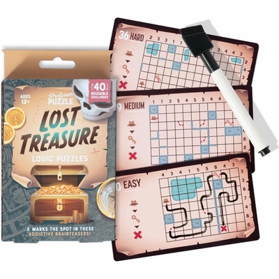 PROFESOR PUZZLE Hra Lost Treasure
