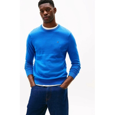 Tommy Hilfiger pánský svetr MW0MW39999C4U modrý – Zboží Dáma