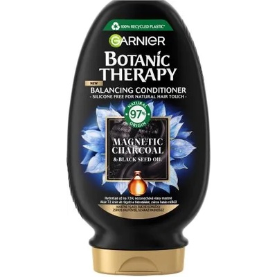 Garnier Botanic Therapy Magnetic Charcoal & Black Seed Oil 200 ml балансиращ балсам за мазна коса със сухи краища за жени