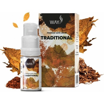 WAY to Vape Traditional 10 ml 18 mg