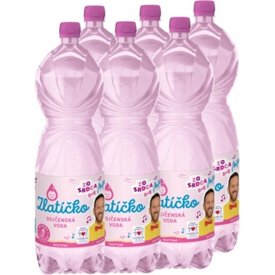 Zlaticko dojčenská voda nesýtená 6 x 2 l