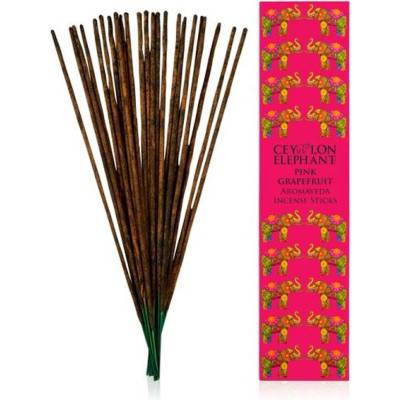 Spa ceylon ceylon elephant pink grapefruit Aromaveda Incense Sticks aromatické vonné tyčinky 30 ks