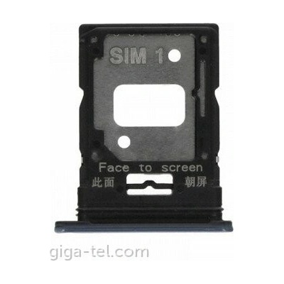 Xiaomi Mi 11 Lite SIM tray černý, držák, šuplík
