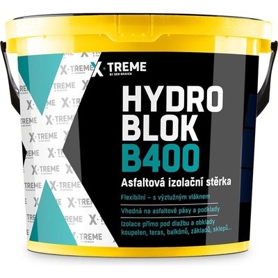 Den Braven HYDRO BLOK B400 Asfaltová izolačná stierka 5 kg