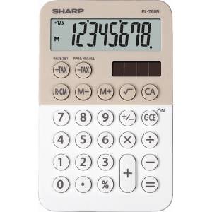 Sharp Bordregner EL-760R, бяло-капучино (SH-EL760RBLA) Калкулатори