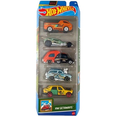 Mattel Hot Wheels Getaways 5ks angličáky HTV46