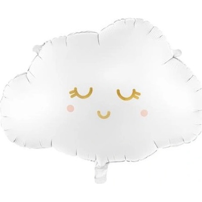 PartyDeco Balónek fóliový Mráček 51 x 35.5 cm