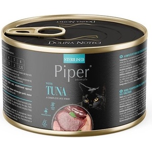 Dolina Noteci Консерва Piper Cat Sterilised с риба тон 185 г