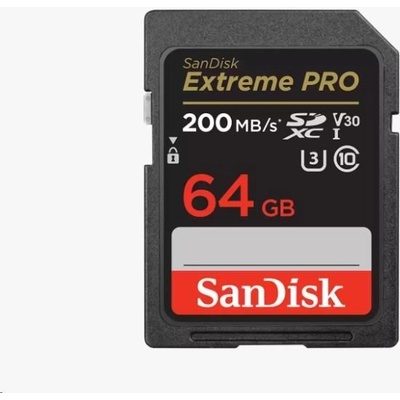 SanDisk SDXC UHS-I U3 64 GB SDSDXXU-064G-GN4IN – Zboží Živě