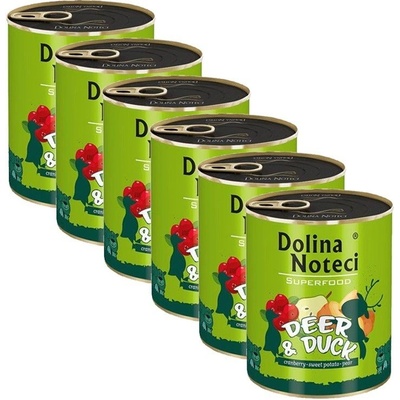 Dolina Noteci Superfood Jelen a kachna 6 x 400 g