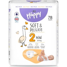 Bella Baby Happy Soft&Delicate 2 Mini 3–6 kg 78 ks