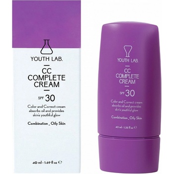 Youth Lab YOUTHLAB CC Complete Cream SPF 30 - Combination / Oily Skin Дневен крем унисекс 40ml