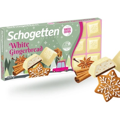 Schogetten Шоколад Schogetten White Gingerbread 100гр