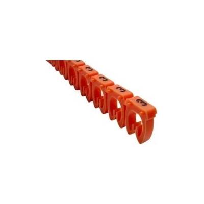 Značka CAB3 1,5 - 2,5 mm² symbol "3" oranžová 1200ks- balenie
