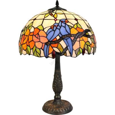 Brilagi - Tiffany витражна настолна лампа JUNGLE 2xE27/60W/230V (BG4381)
