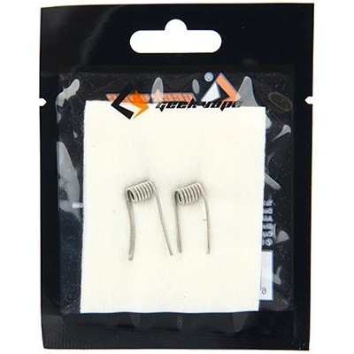 GeekVape cievka Clapton Coil Kanthal A1 + Ni80 2ks + 1ks bavlna 28ga*2+32ga