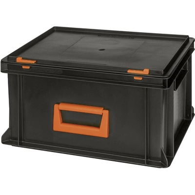 Alutec 139210110188 plastový box Magnus PC 10 400 x 133 x 300 mm černá, oranžová 1 ks