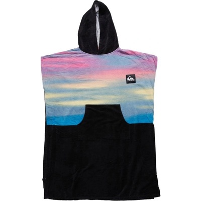 Quiksilver pončo hoody černá