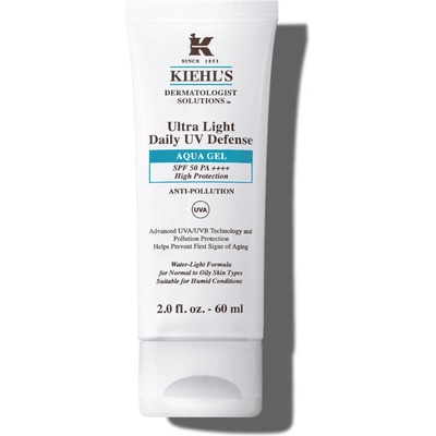 Kiehl's KIEHL'S Ultra Light Daily UV Defense Aqua Gel SPF50 Защитен филтър унисекс 60ml