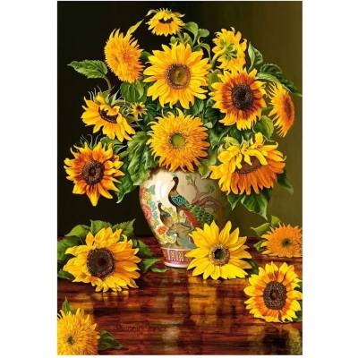 Milena Style Слънчогледи - диамантен гоблен