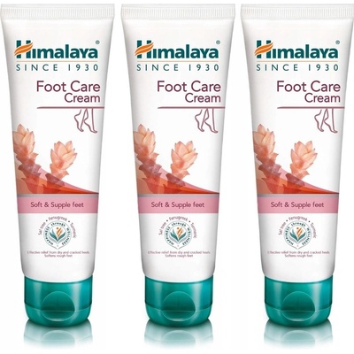 Himalaya vyhlazující krém na nohy 3 x 75 g