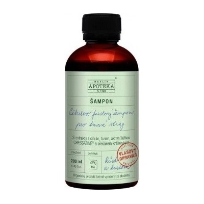 Havlíkova apotéka Cibulovo fazolový vlasový šampon na tmavé vlasy 200 ml