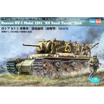Hobby Boss Russian KV-1 model 1941 small turret 1:48