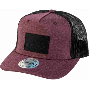 Meatfly шапка с равна козирка Corey Trucker Wine Red Live | Черна | Meatfly | Cheren | МЪЖЕ | ЕДИН РАЗМЕР