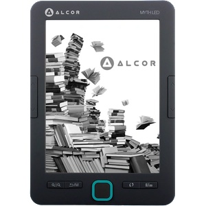 Alcor Електронна книга Alcor Myth LED 16GB Електронен четец на книги - сив ALCOR MYTH LED 16GB (ALCOR MYTH LED 16GB) Четец за Е-книги