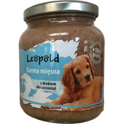 Leopold pro štěňata s drůbežím masem 10% 300 g