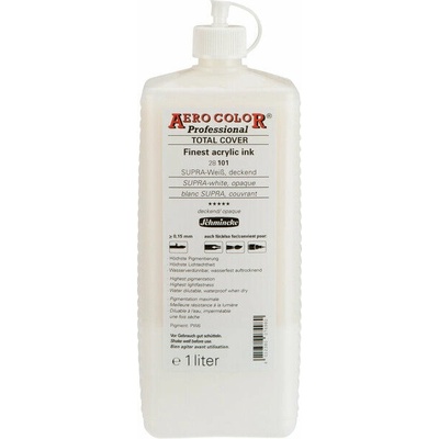 Schmincke Aero Color akrylový atrament Professional 1 l 101 supra biela krycia