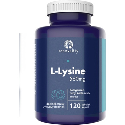 Renovality L-Lysine 120 kapsúl