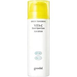 Goodal Green Tangerine Vita C Dark Spot Care Sun Serum SPF50+ PA++++ - Изсветляваща Слънцезащитна Сироватка 50ml