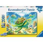 Ravensburger Пъзел Ravensburger от 200 XXL части - Магически подводен свят (12004052) - ozone