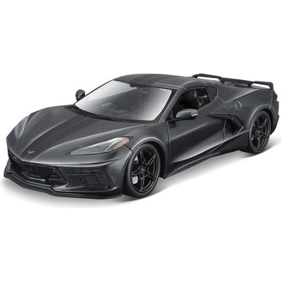 Maisto Chevrolet Corvette Stingray 2020 šedá G 1:18