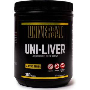 Universal Nutrition Uni-Liver, 250 Tablets