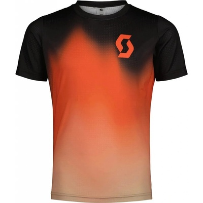 Scott Tee Jr Trail Vertic 10 SSblack/mars red