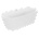 Mexen Luna 150x75 cm white/white (52031507500-20)